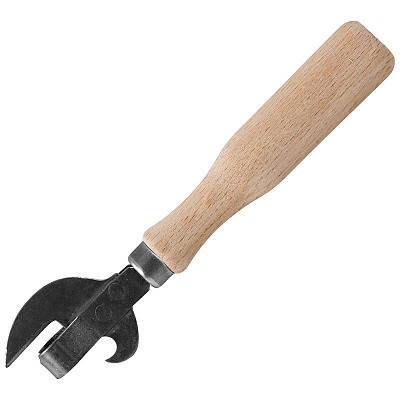 Нож консервный MALLONY Эконом, 160 мм., простой, с деревянной рукояткой (003708) (35)
