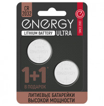 Элемент питания ENERGY Ultra CR2032/2B