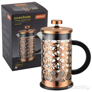 Френч-пресс MALLONY BRONZO 600 мл