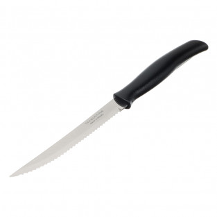 Нож нержавеющая сталь TRAMONTINA Athus для мяса 12.7см, черная ручка 23081/005 (871-161)