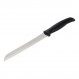Нож нержавеющая сталь TRAMONTINA Athus для хлеба 18см, черная ручка 23082/007 (871-162)