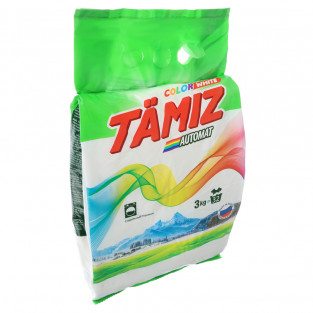 Стиральный порошок TAMIZ, автомат универсал п/э, 3 кг
