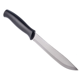 Нож нержавеющая сталь TRAMONTINA Athus кухонный 15см, чёрная ручка 23083/006 (871-163)