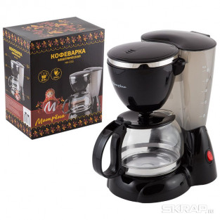 Кофеварка МАТРЁНА MA-016 ЧЁРНАЯ