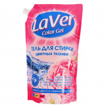 Гель для стирки LAVER для цветного белья 1л