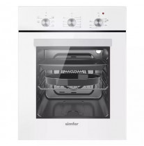 Духовой шкаф SIMFER B4EC16022 белое стекло